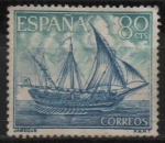 Sellos de Europa - Espa�a -  Homenaje a la marina Española (Jabeque)