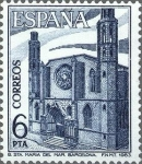 Stamps Spain -  2725 - Paisajes y monumentos - Basílica de Santa María del Mar (Barcelona)