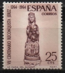 Stamps Spain -  VII centenario d´l´Reconquista d´Jerez (Virjen d´Alcazar)