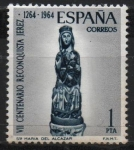 Stamps Spain -  VII centenario d´l´Reconquista d´Jerez (Virjen d´Alcazar)