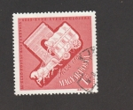 Stamps Hungary -  Primer centenario de la 1ª conferecia postal en París