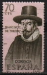 Stamps Spain -  Francisco d´Toledo