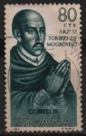 Stamps Spain -  Santo Toribio d´Mogrovejo