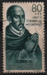 Stamps : Europe : Spain :  Santo Toribio d´Mogrovejo