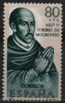 Stamps : Europe : Spain :  Santo Toribio d´Mogrovejo