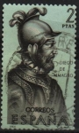 Stamps Spain -  Diego d´Almagro