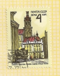 Stamps Russia -  Casa con torre