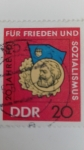Stamps Germany -  Paz y Sozialismo /DDR
