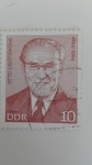 Stamps : Europe : Germany :  Otto Grotewohl /DDR