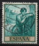 Stamps Spain -  Romero d´Torres (Poema d´Cordoba))