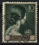 Stamps Spain -  Romero d´Torres (Viva el Pelo)