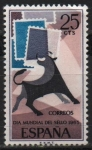Stamps Spain -  Dia mundial d´sello 1965
