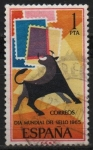 Stamps Spain -  Dia mundial d´sello 1965