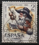 Stamps Spain -  Año Santo Composrelano