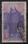 Stamps Spain -  Europa-CETP. (San Benito patron d´europa)