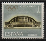 Stamps Spain -  Palacio d´deprtes, Madrid