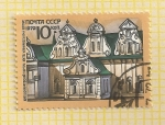 Stamps Russia -  Casa con aticos