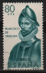 Stamps Spain -  Francisco d´Orellana