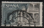 Stamps Spain -  Monasterio d´Yute (Claustro)