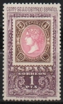 Stamps Spain -  Centenario d´primer sello dentedo (sello dl 19 cuartos 1865)