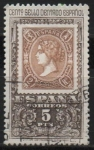 Stamps Spain -  Centenario d´primer sello dentedo (sello d´2 reales d´1865)