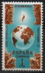Stamps Spain -  Clausura d´Concilio Ecumenico Vaticano II