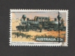Stamps Australia -  Doble locomotora oeste de Australia