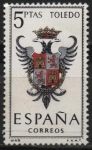 Stamps Spain -  Toledo