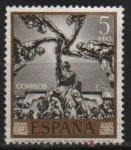 Stamps Spain -  Las cinco partes del mundo
