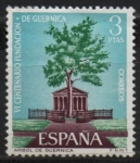 Stamps Spain -  Arbol d´Gernica y templete