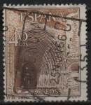 Stamps Spain -  Iglesia d´Sigena (Huesca)