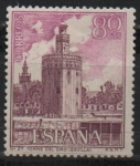 Stamps Spain -  Torre d´Oro (Sevilla)
