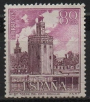 Stamps Spain -  Torre d´Oro (Sevilla)