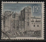 Stamps Spain -  Monasterio d´Guadalupe (Caceres)