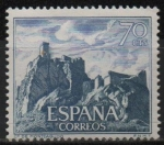 Stamps Spain -  Castillos d´España (Monteagudo Murcia)