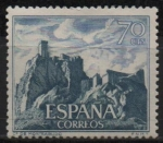 Stamps Spain -  Castillos d´España (Monteagudo Murcia)