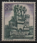 Stamps Spain -  Castillos d´España (Bultron Vizcaya)