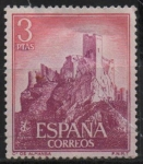 Stamps Spain -  Castillos d´España (Almansa Albacete)