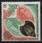 Stamps Spain -  IV Congreso mundiald´Psiquiatria