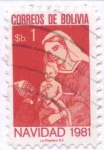 Stamps Bolivia -  Navidad 1981