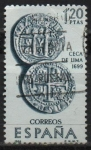 Stamps Spain -  Ceca d´Lima