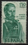 Stamps : Europe : Spain :  Manuel d´Castro y Padilla