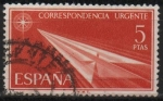 Stamps Spain -  Alegoria d´1956