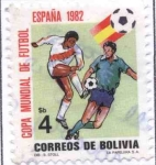 Stamps Bolivia -  Copa Mundial de Futbol España 82