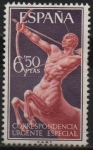 Stamps Spain -  Alegoria d´1956