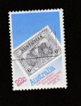 Sellos de Oceania - Australia -  Aniversario del primer vuelo postal Londres-Australia en 1931