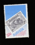 Stamps Australia -  Aniversario del primer vuelo postal Londres-Australia en 1931