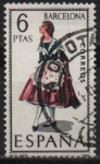 Stamps Spain -  Barcelona