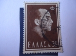 Stamps Greece -  King Paul I (1901-1964) - Serie:Reyes y reinas de Grecia