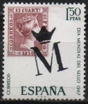 Stamps Spain -  Dia mundial del sello (M coronada)